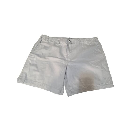 Carhartt Mens Rugged Flex Relaxed Fit 8-Inch Canvas Shorts Gray Size 50 - Picture 1 of 4